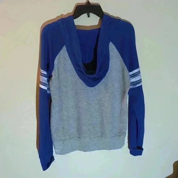 NFL Indianapolis colts sweatshirt, size large, blue and gray - Picture 6 of 8